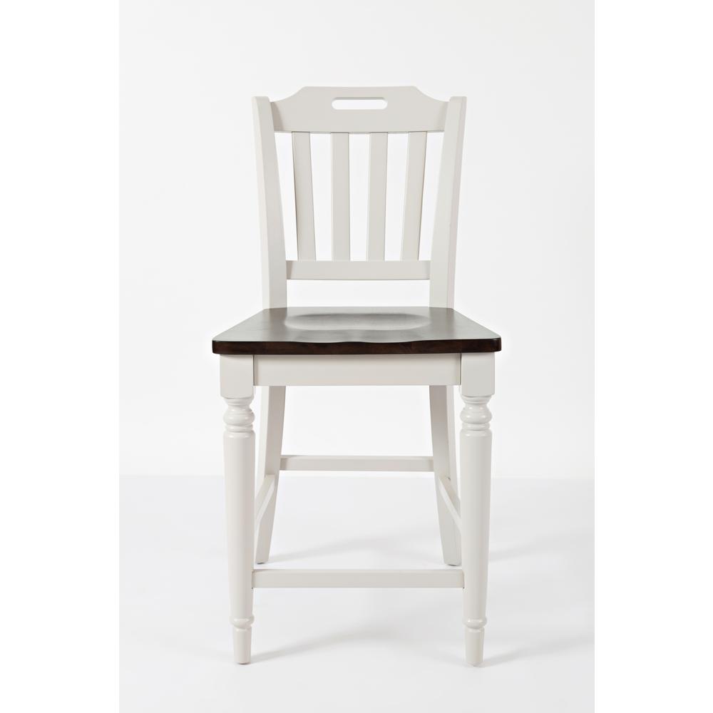 Orchard Park Slatback Counter Height Stool , Set of 2. The main picture.