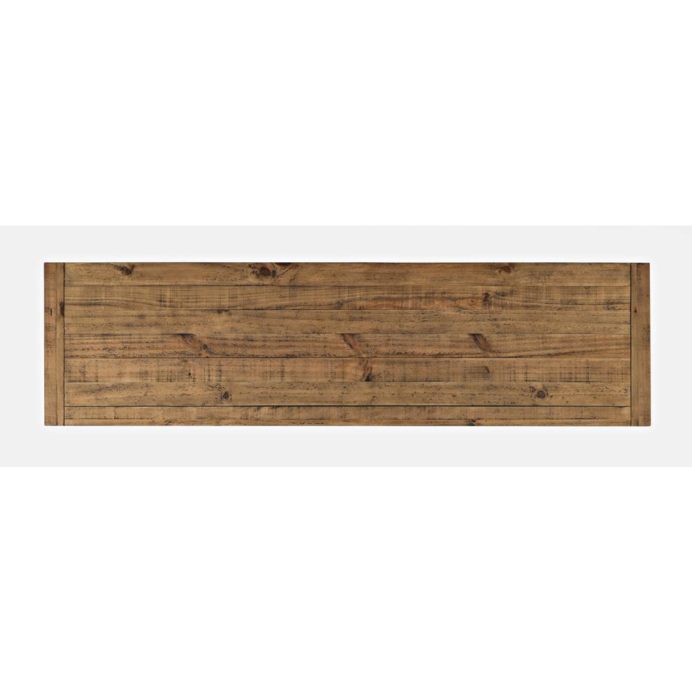 Telluride Rustic Pine 70'' TV Stand, Naturally Distressed Telluride. Picture 4