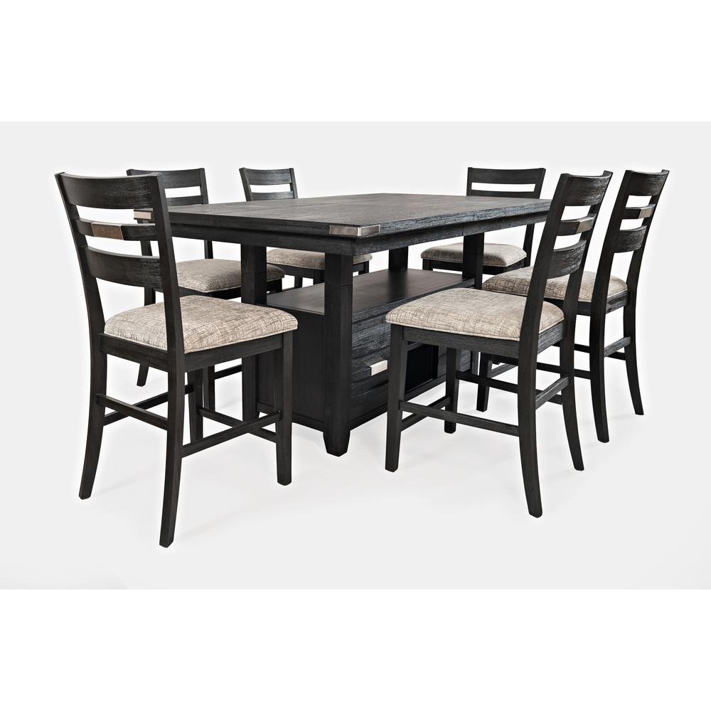 Counter Height Dining Table - Dark Charcoal. Picture 5