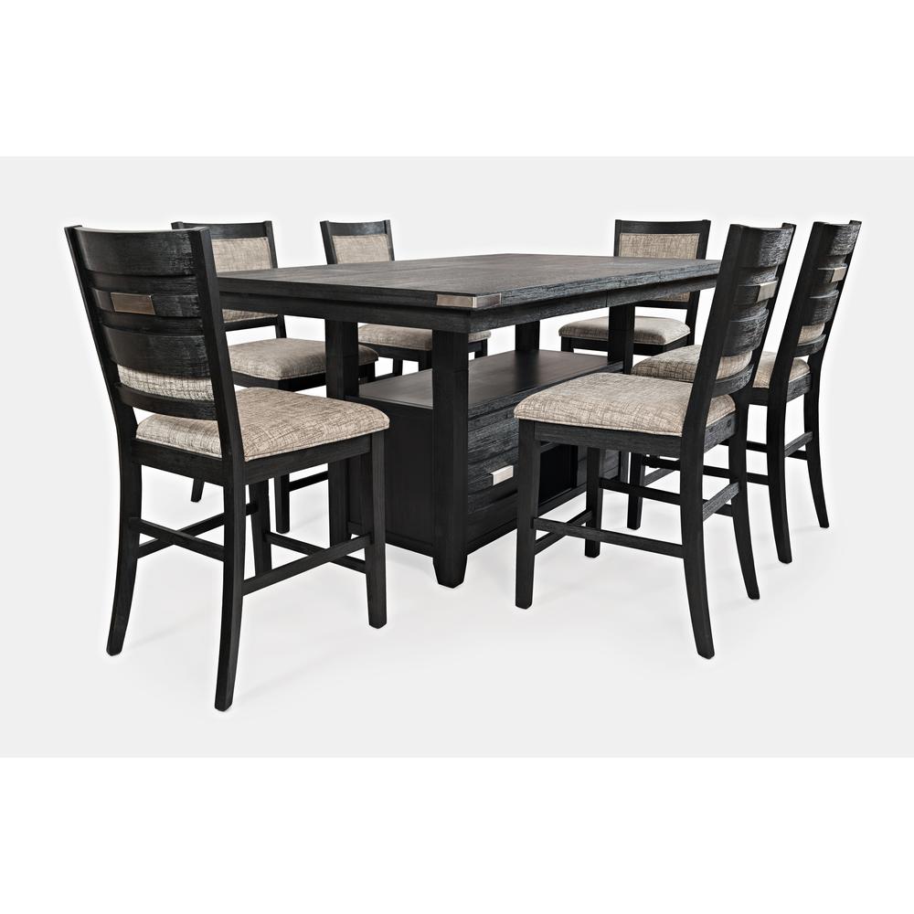 Counter Height Dining Table - Dark Charcoal. Picture 7