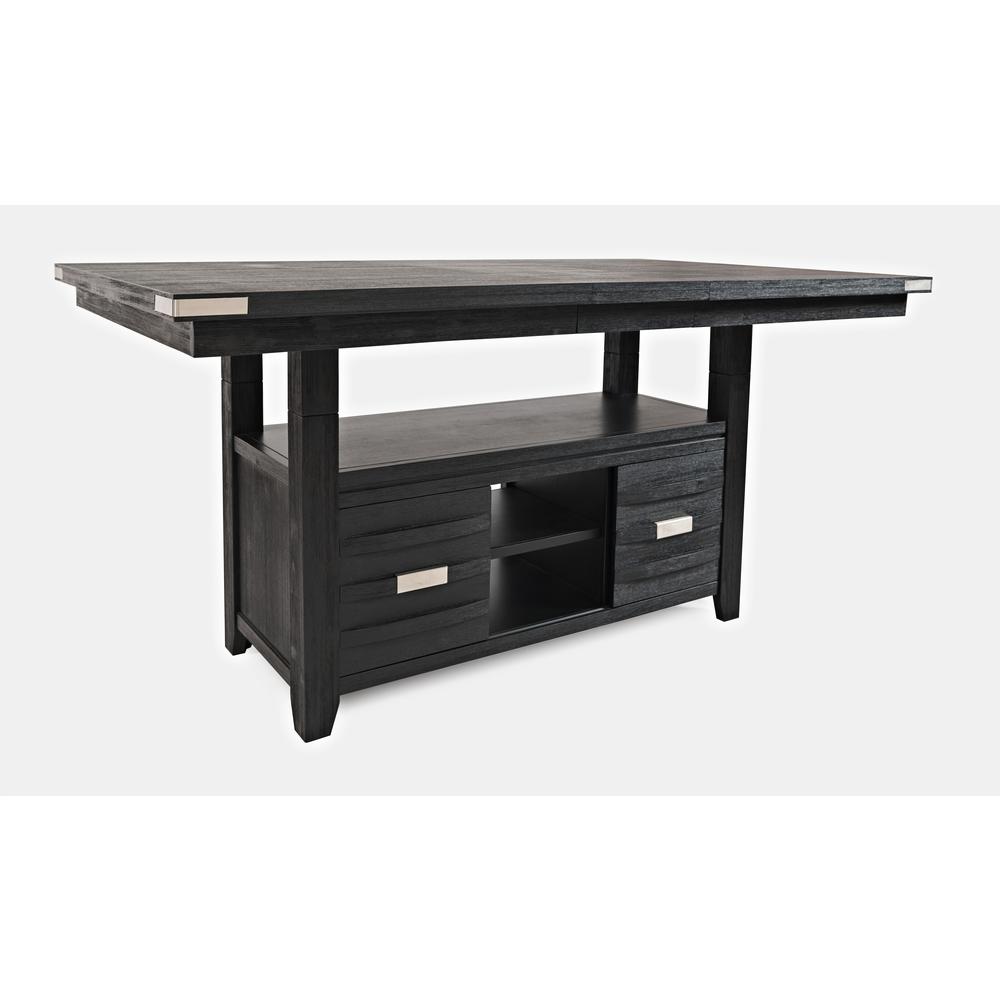 Counter Height Dining Table - Dark Charcoal. Picture 2