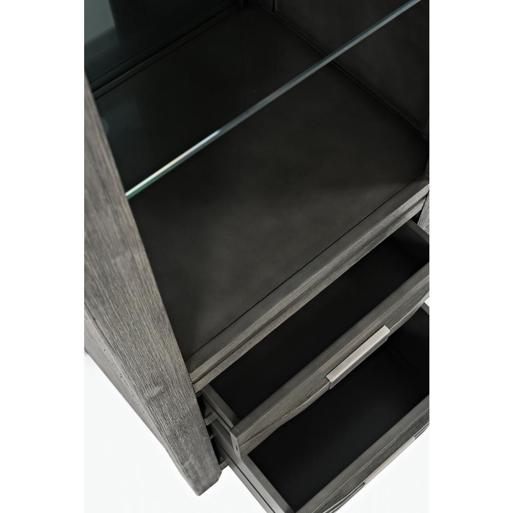 22" Bookcase- Brushed Grey. Picture 4