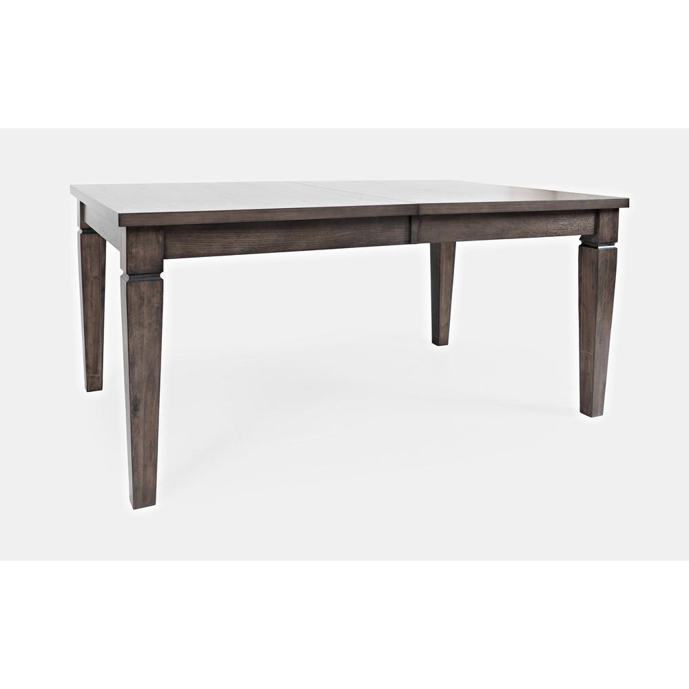 Extension Dining Table Medium Brown. Picture 8