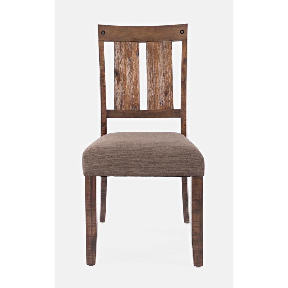 Side Chair (Set of 2) Rustic Natural Brown. Picture 9