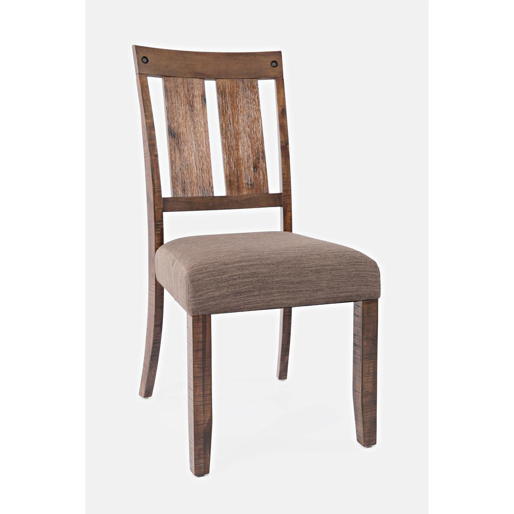 Side Chair (Set of 2) Rustic Natural Brown. Picture 10