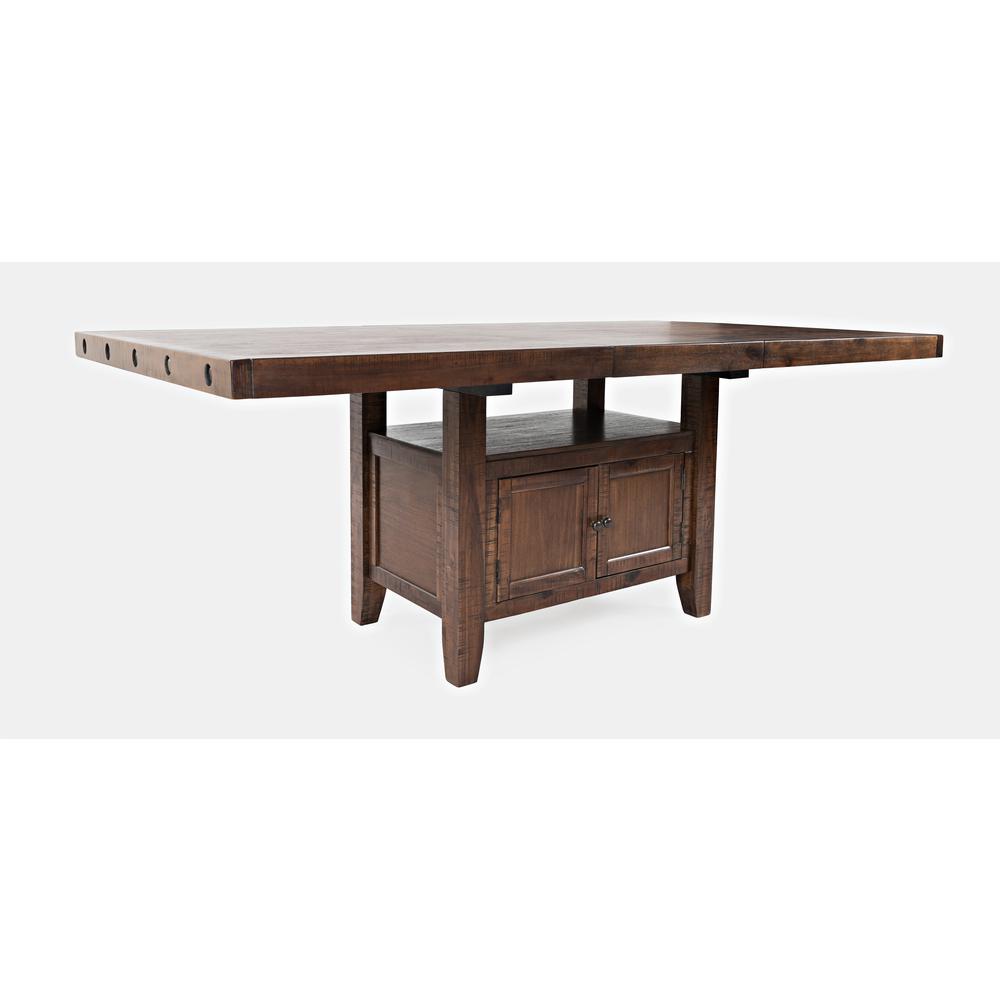 High/Low Storage Table Rustic Natural Brown. Picture 8
