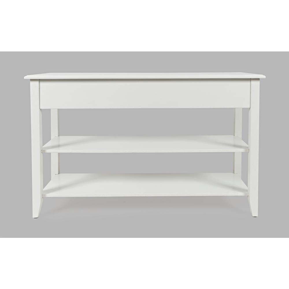 North Fork Acacia 2 Drawer Sofa Table. Picture 2