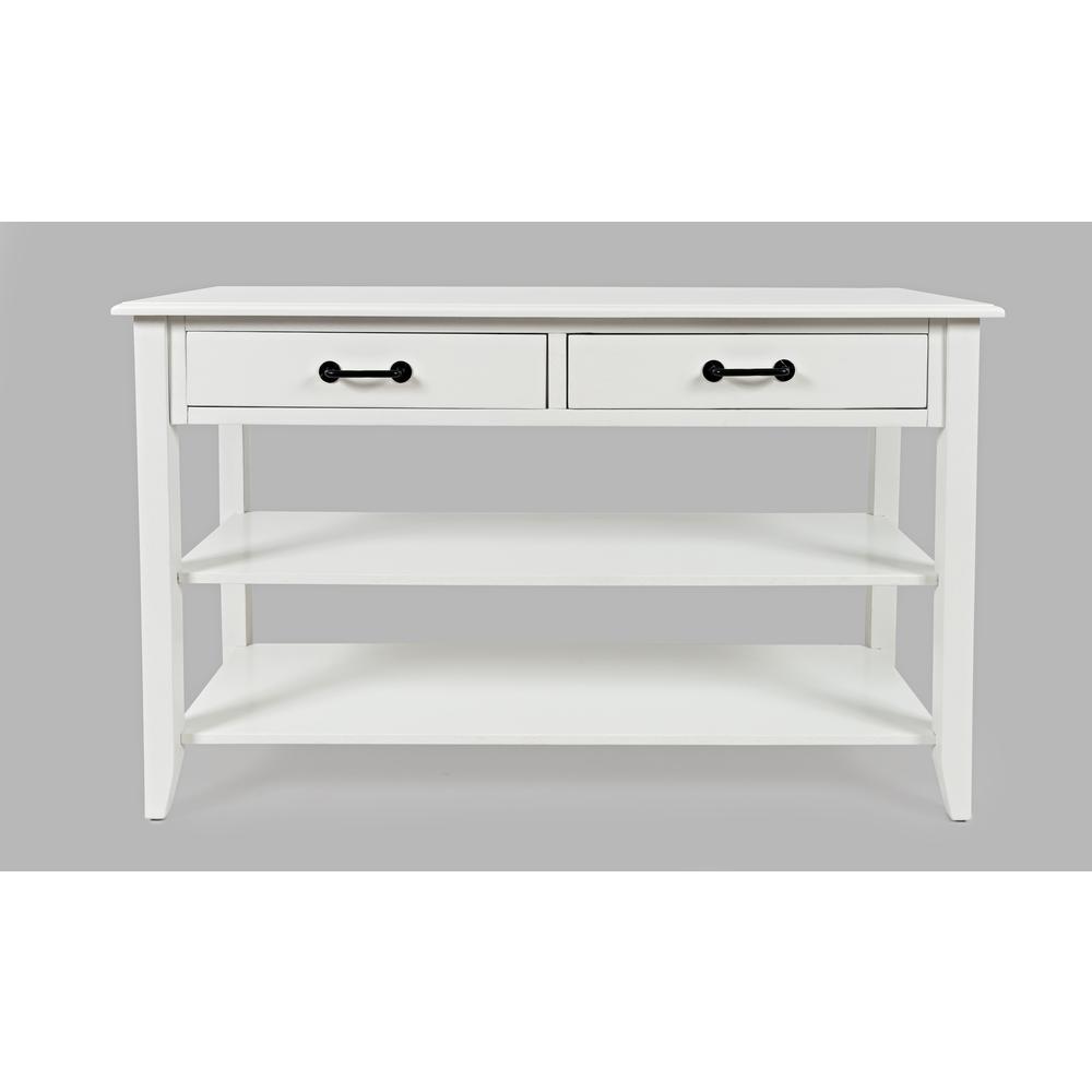 North Fork Acacia 2 Drawer Sofa Table. Picture 4