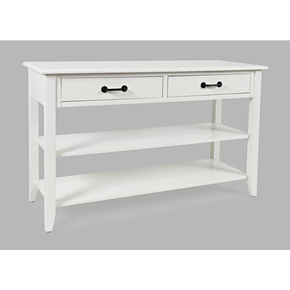 North Fork Acacia 2 Drawer Sofa Table. Picture 6