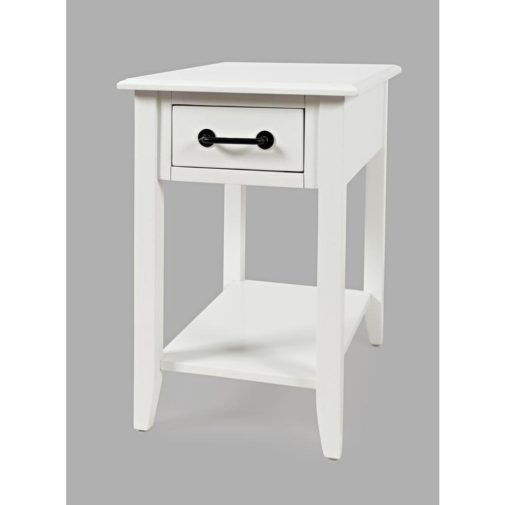 North Fork Acacia Chair Side Table. Picture 1