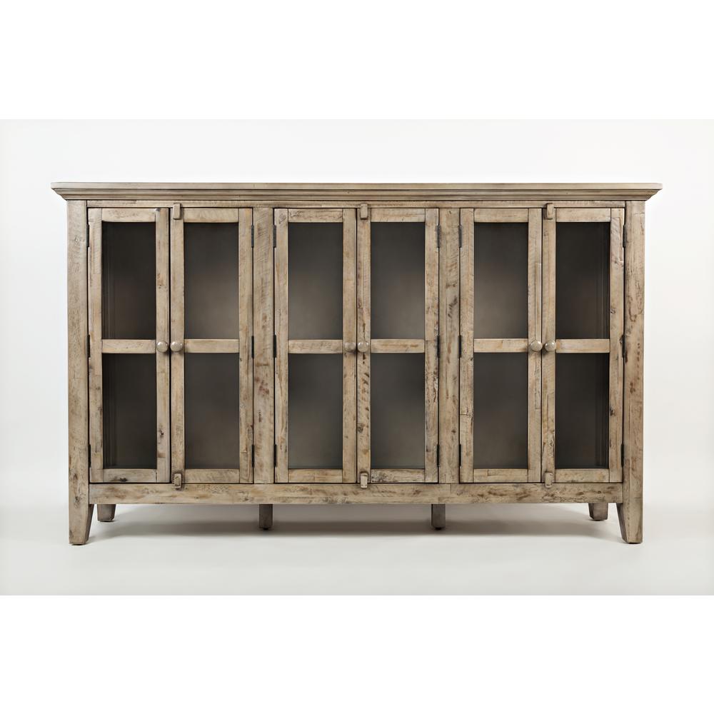 Watch Hill Weathered Grey 70" Accent Cabinet. Picture 1
