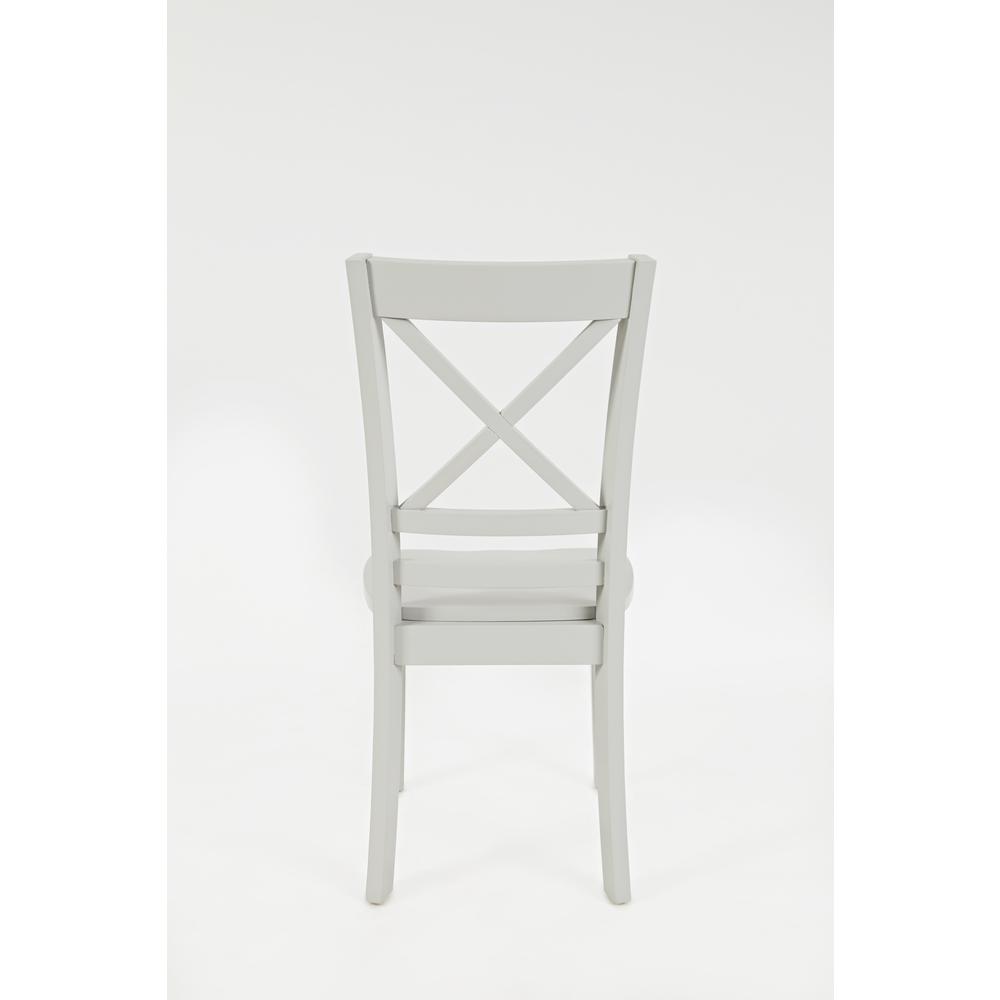 X Back Dining Chair - Dove, Set of 2. Picture 7