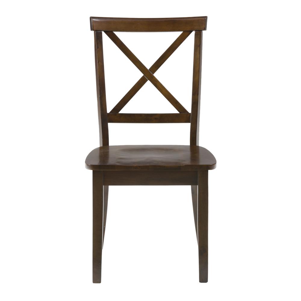 Cherry X Back Dining Chair, Set of 2. Picture 1