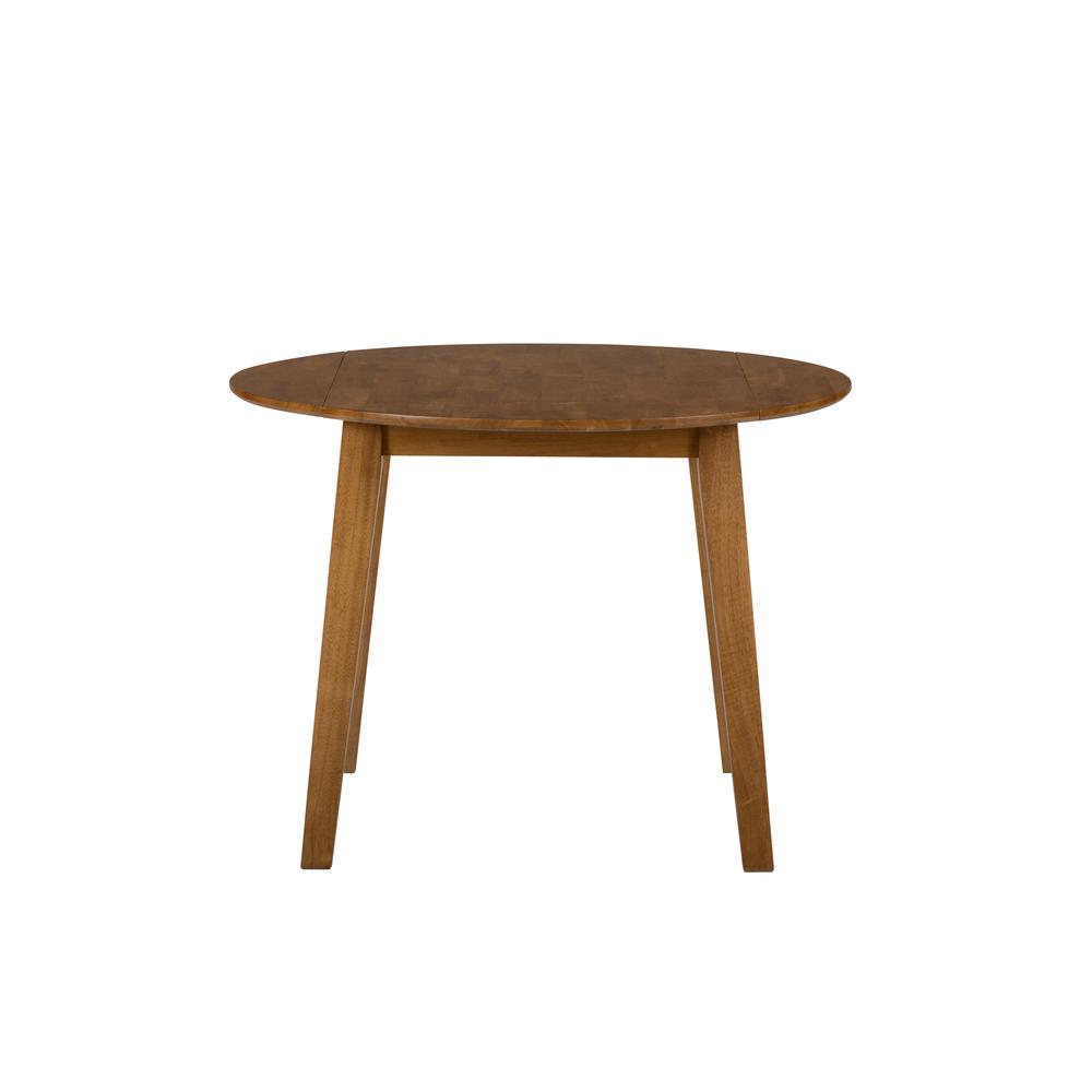 Honey Round Drop-leaf Table. Picture 12