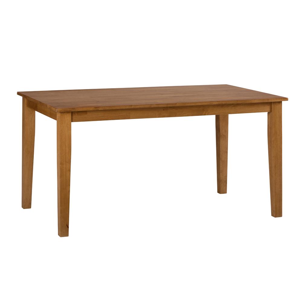 Honey Rectangle Dining Table. Picture 6
