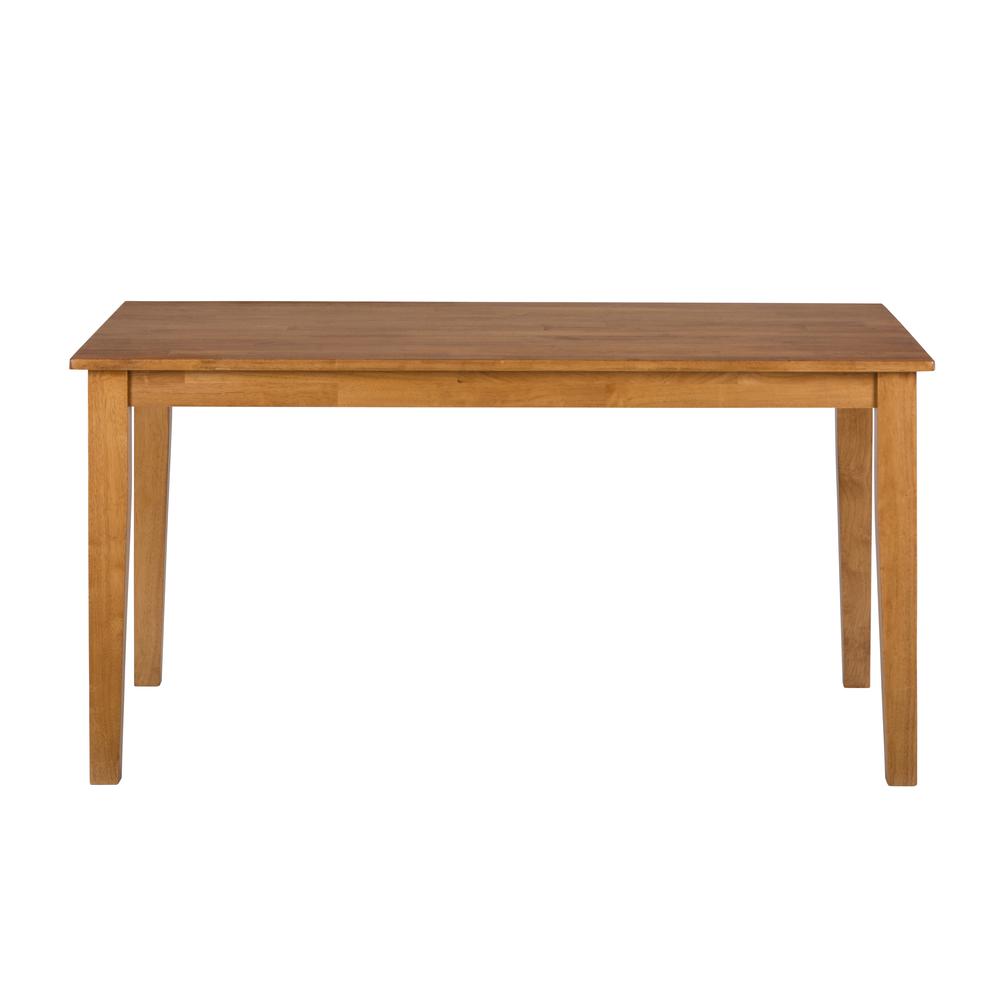Honey Rectangle Dining Table. Picture 1