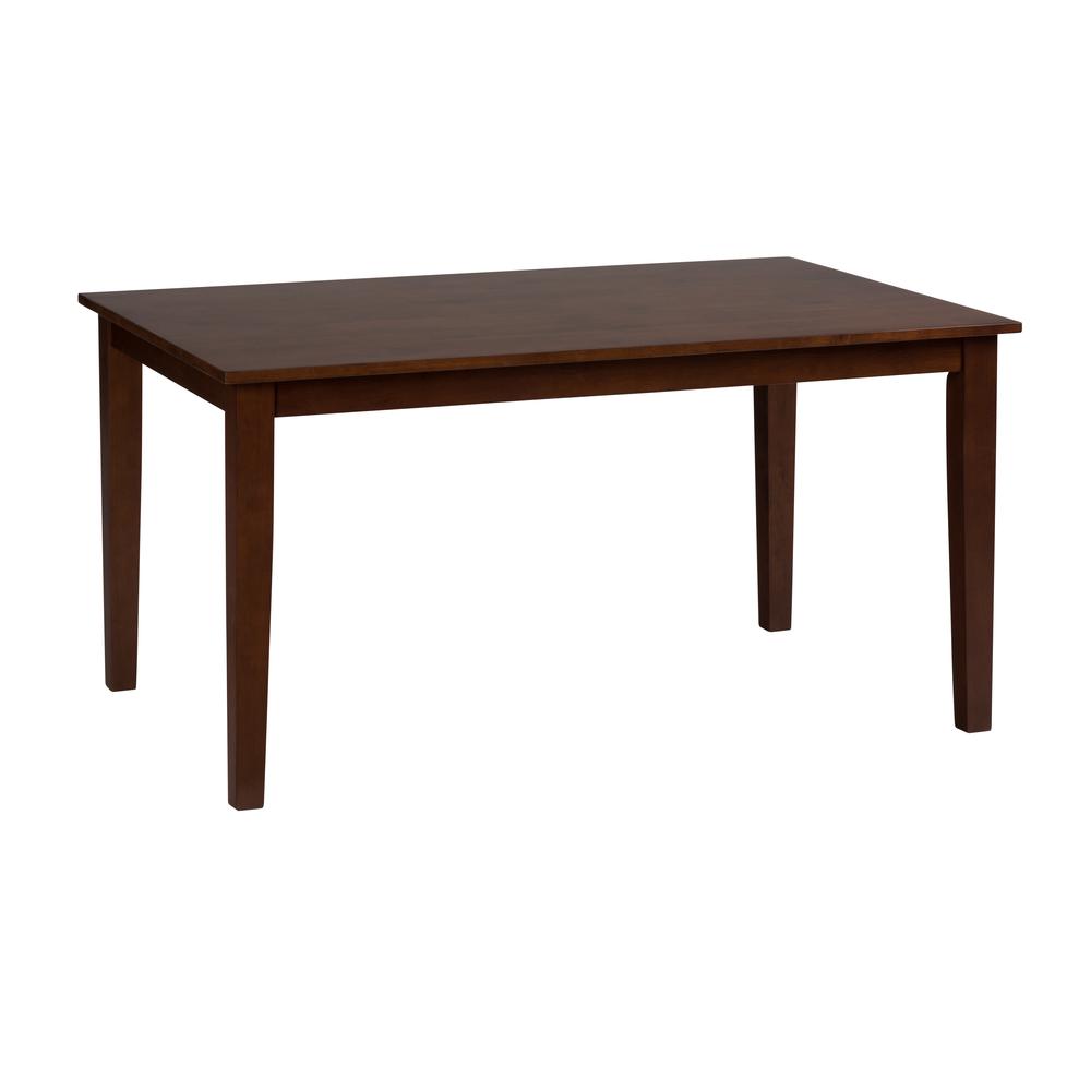 Caramel Rectangle Dining Table. Picture 6