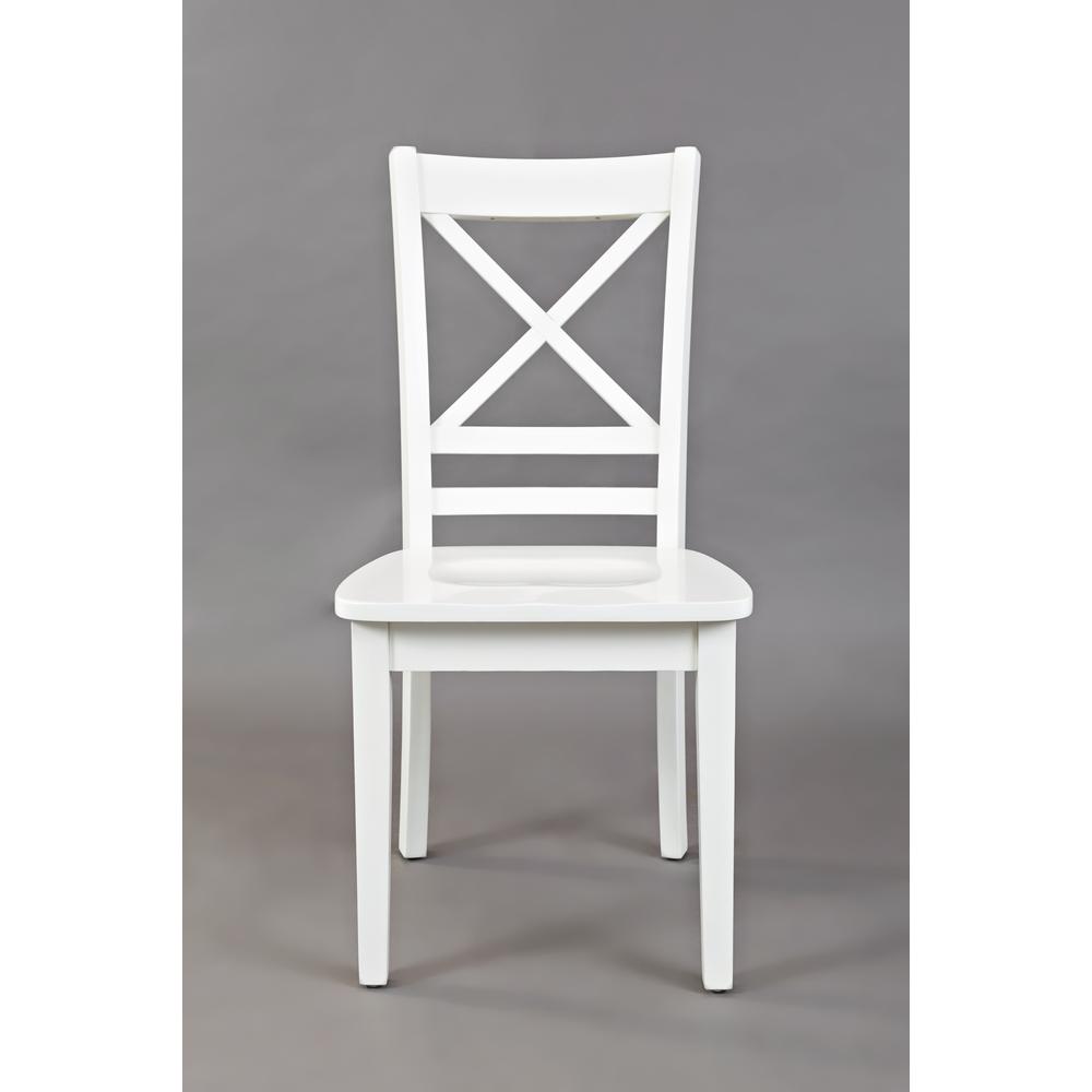 X Back Dining Chair - Paperwhite, Set of 2. The main picture.