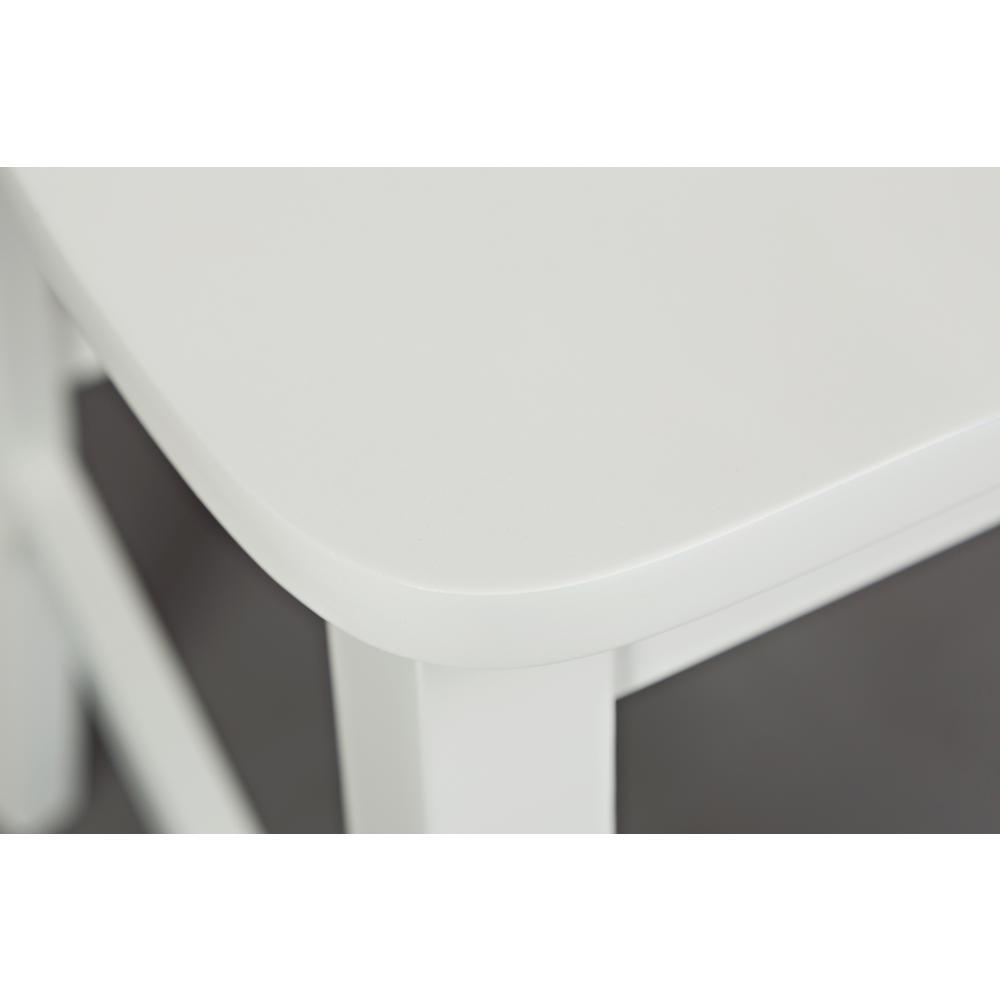X-Back Stool - Paperwhite, Set of 2. Picture 8