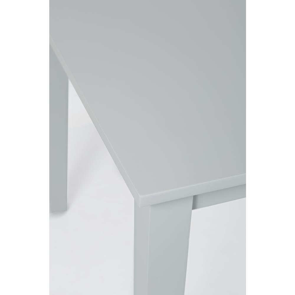 Simplicity Rectangle Dining Table - Dove. Picture 4