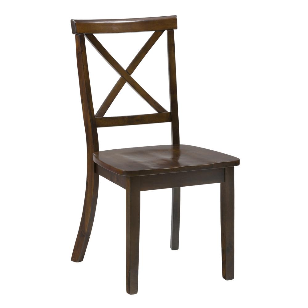 Cherry X Back Dining Chair, Set of 2. Picture 2