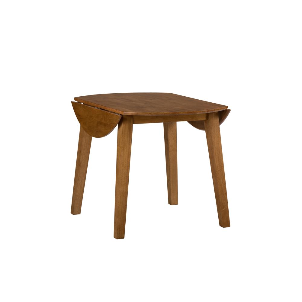 Honey Round Drop-leaf Table. Picture 9