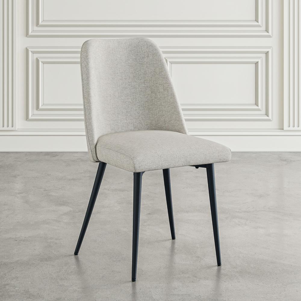 Macey Contemporary Modern Upholstered Dining Chair (Set of 2). Picture 9