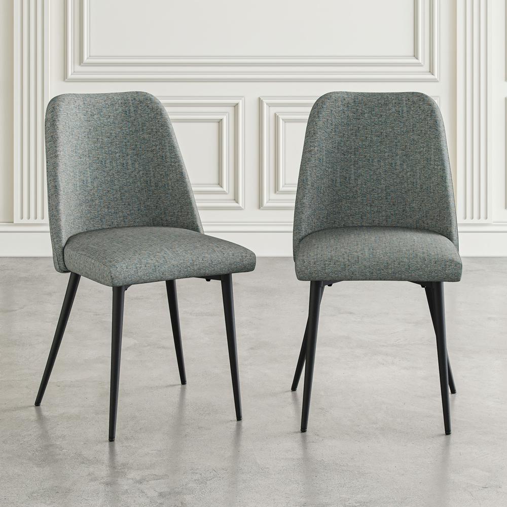 Macey Contemporary Modern Upholstered Dining Chair (Set of 2). Picture 8