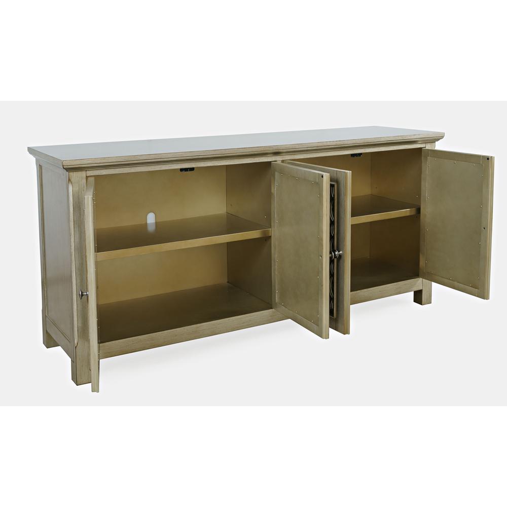 69" Luxury Mirrored Sideboard Storage Cabinet. Picture 7