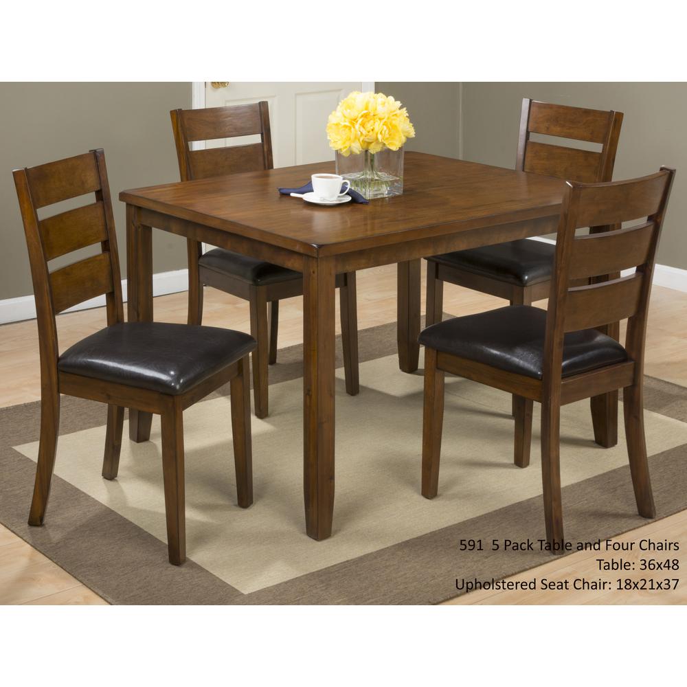 5 Pack- Table with 4 Chairs. Picture 1