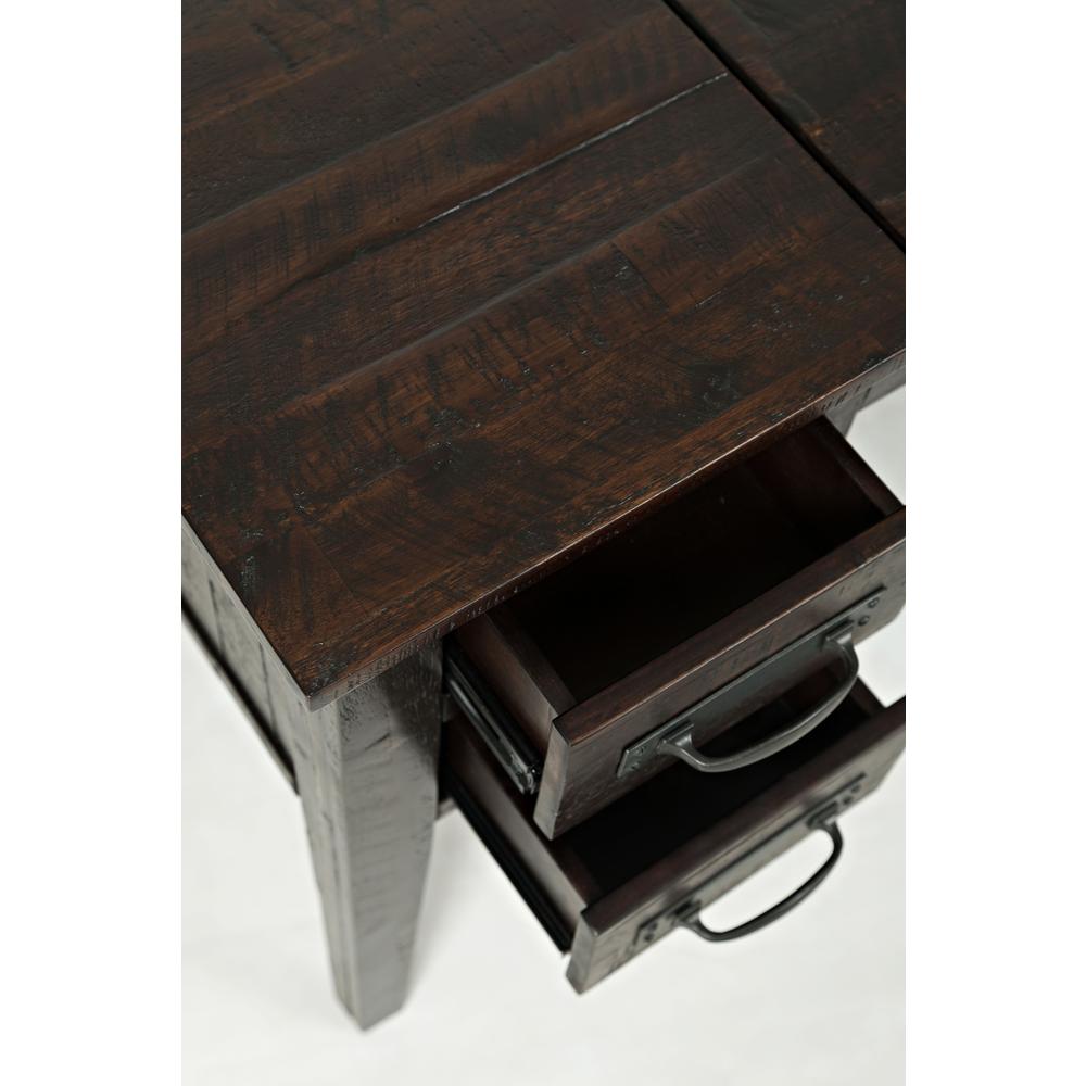 Rustic Distressed Acacia Desk. Picture 5