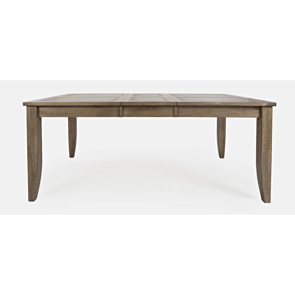 Modern Contemporary 74'' Extension Dining Table with Tile Inlay. Picture 1
