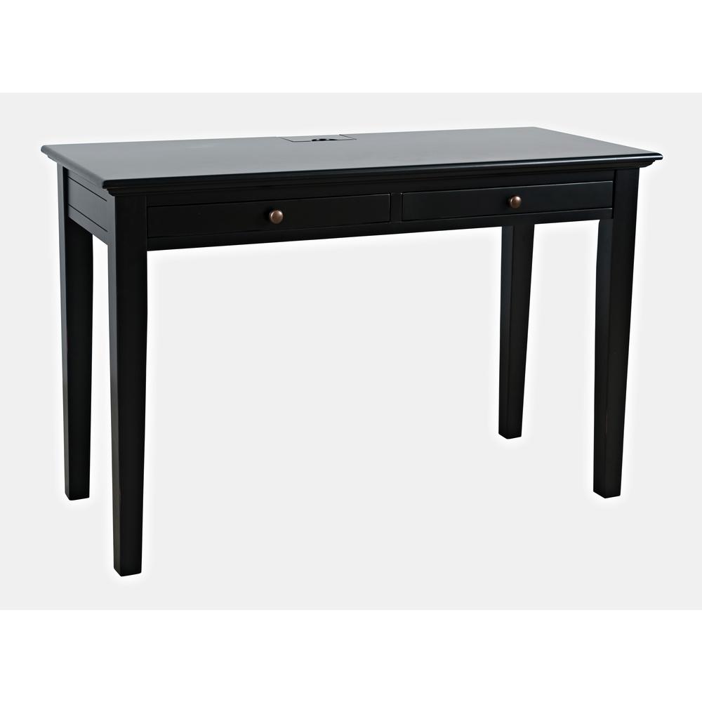 Modern Farmhouse 48" Two Drawer USB Charging Desk. Picture 3