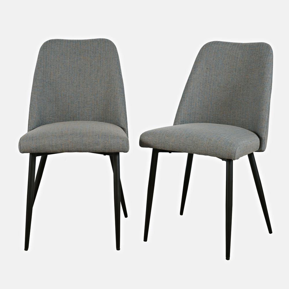 Macey Contemporary Modern Upholstered Dining Chair (Set of 2). Picture 7