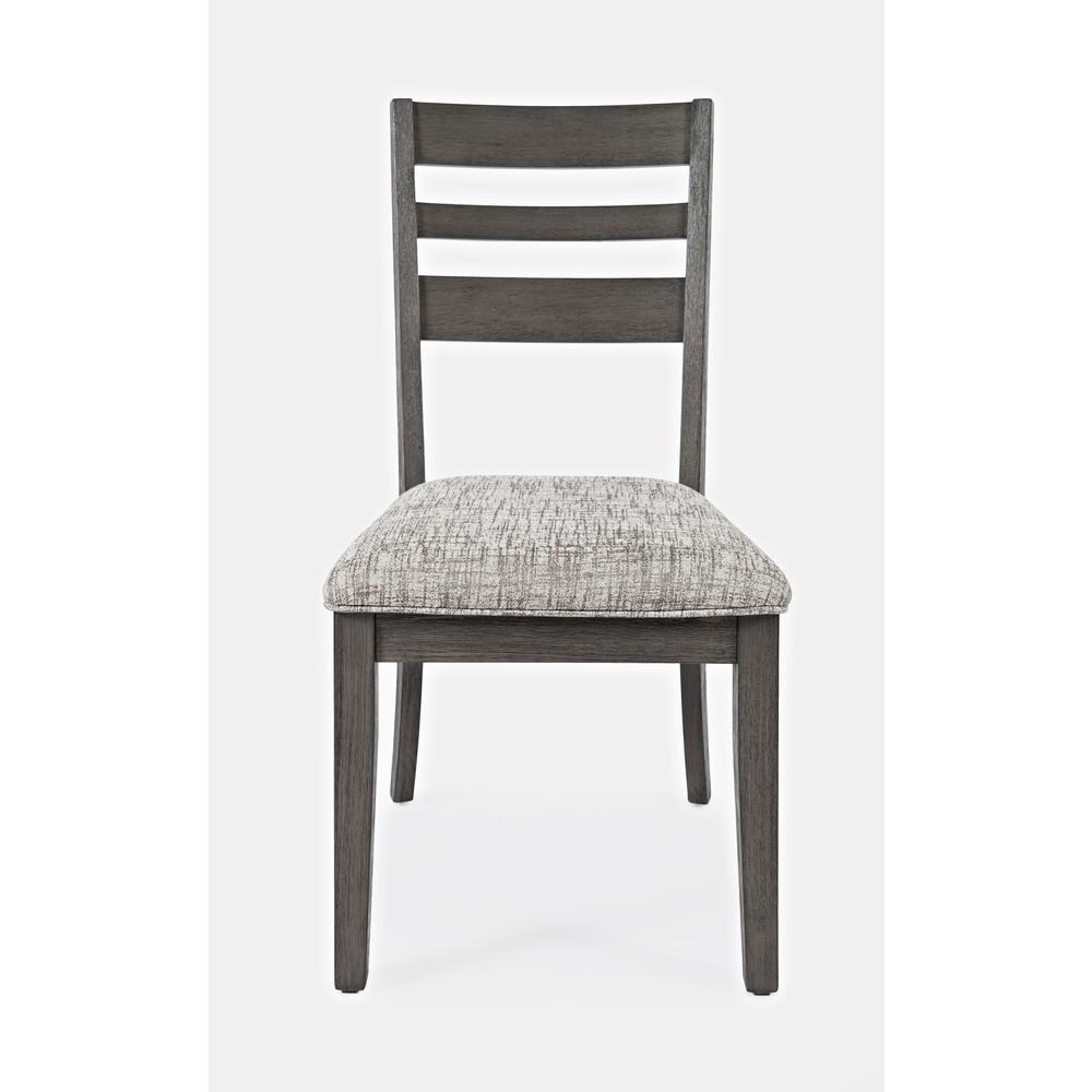 Contemporary Upholstered Ladderback Chair (Set of 2). Picture 1