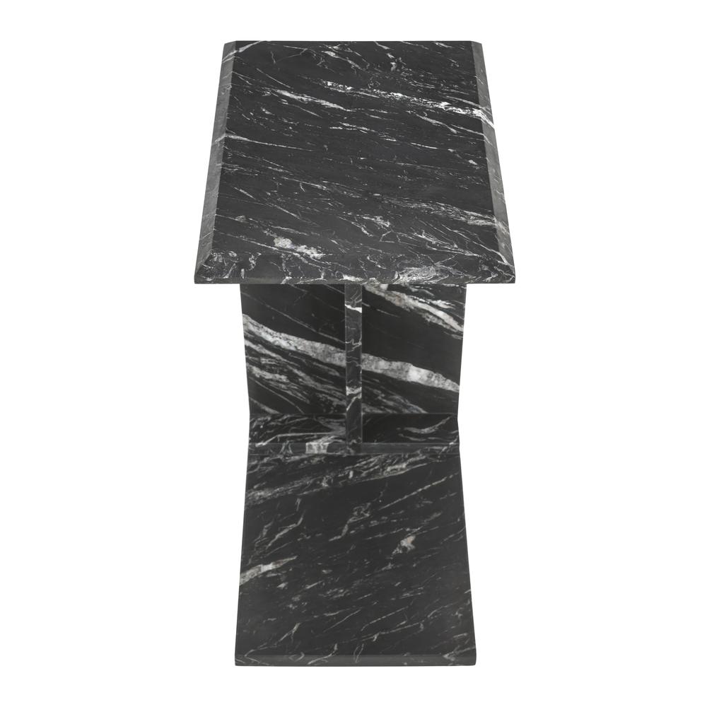 Bella Modern Luxury Solid Marble End C-Table. Picture 1