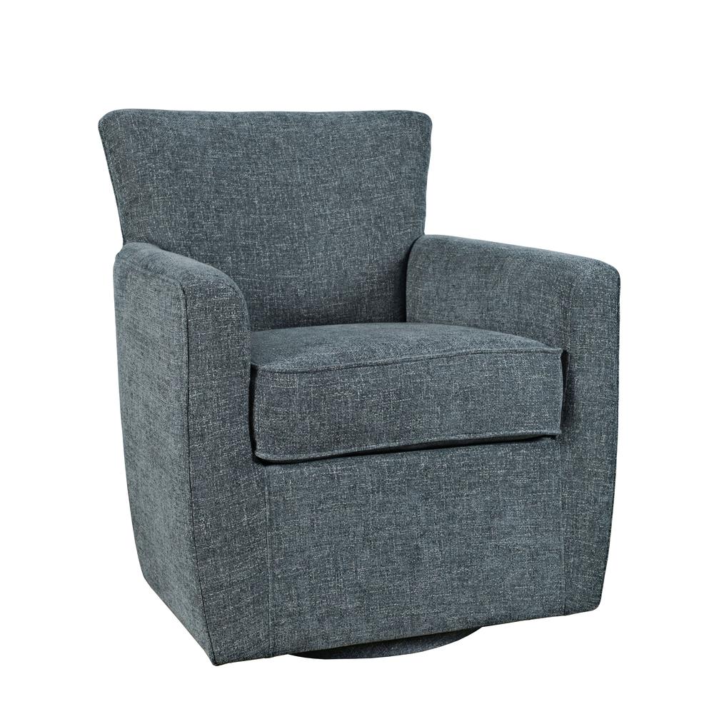 Blakely Harper Contemporary Traditional Swivel Accent Chair. Picture 2
