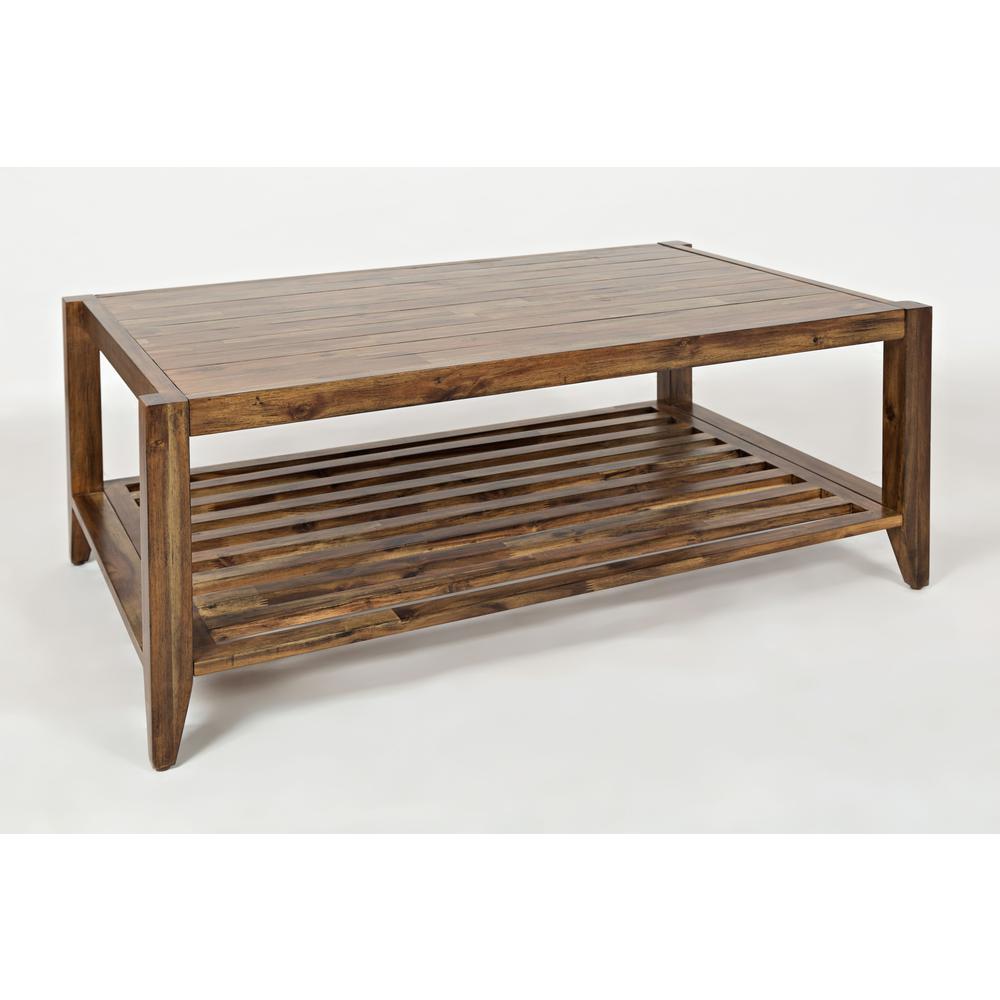 45" Modern Essential Solid Wood Coffee Table. Picture 3