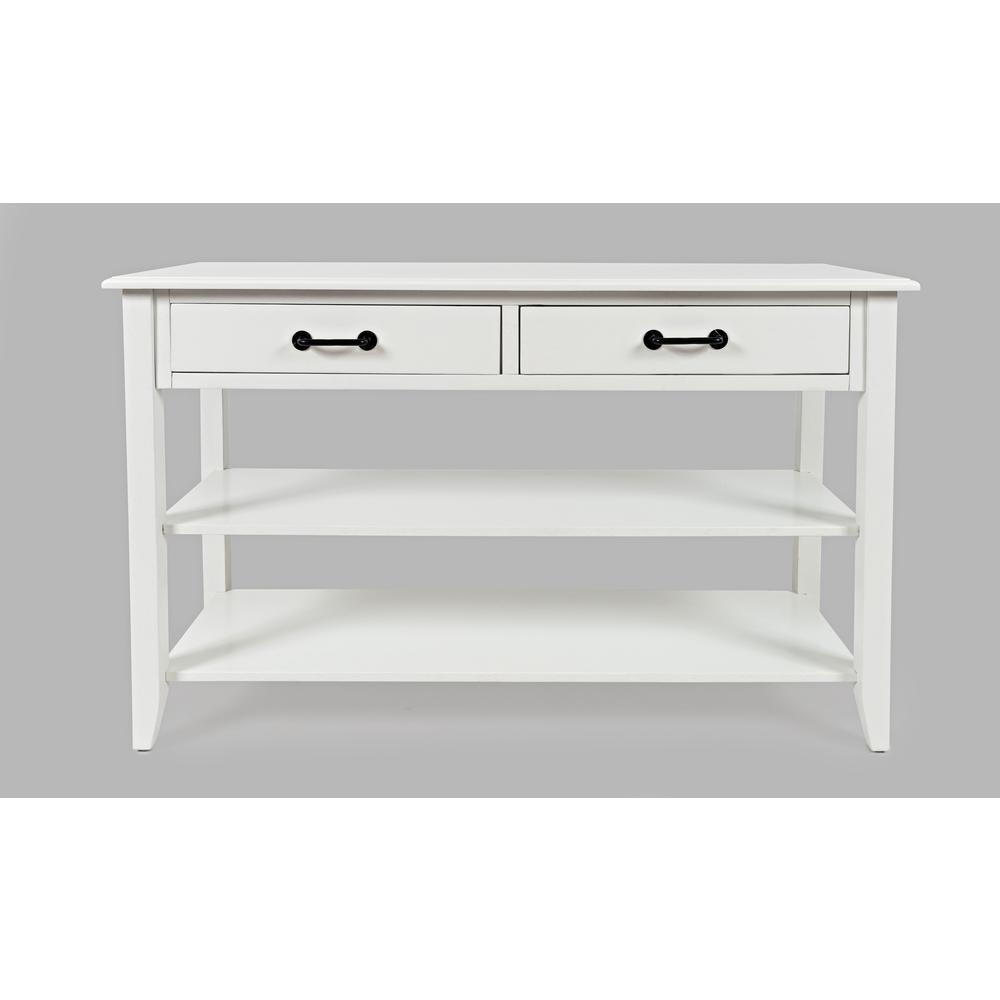 Acacia 2 Drawer Sofa Table. Picture 1