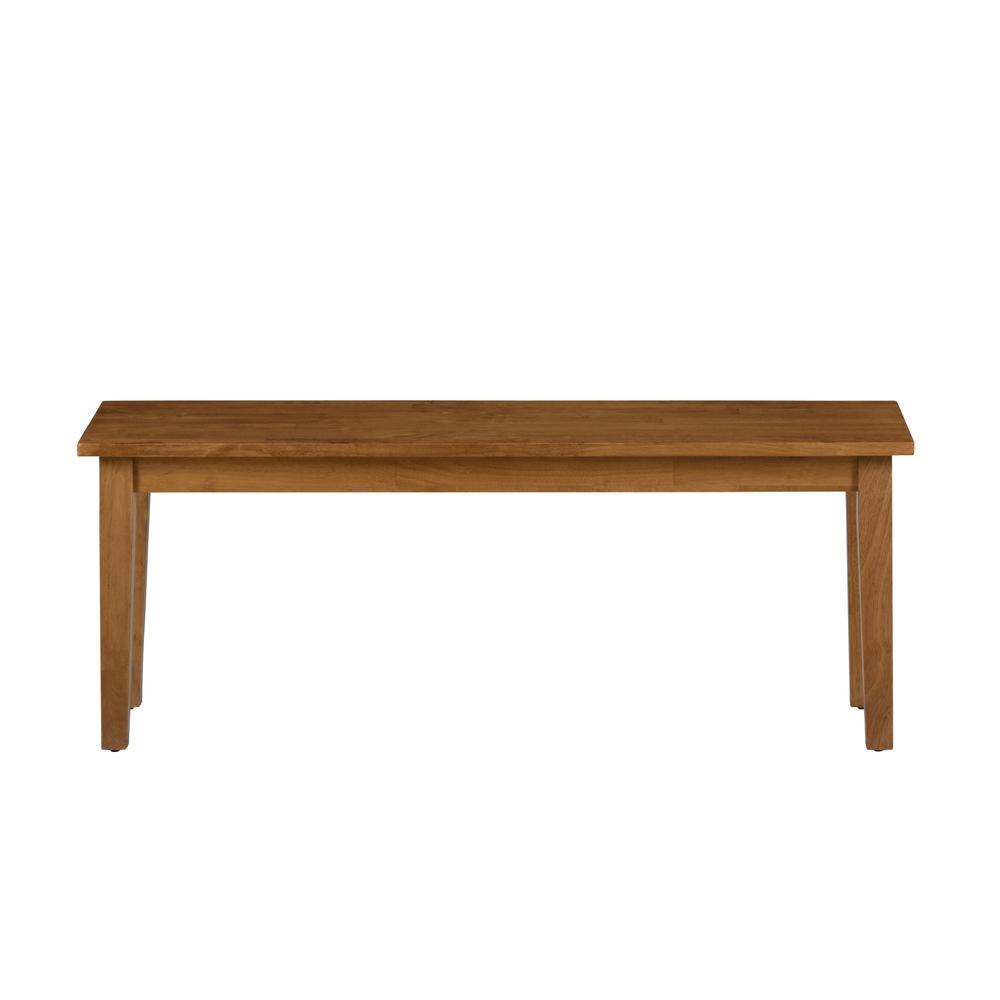 Solid Wood 48" Classic Bench. Picture 1