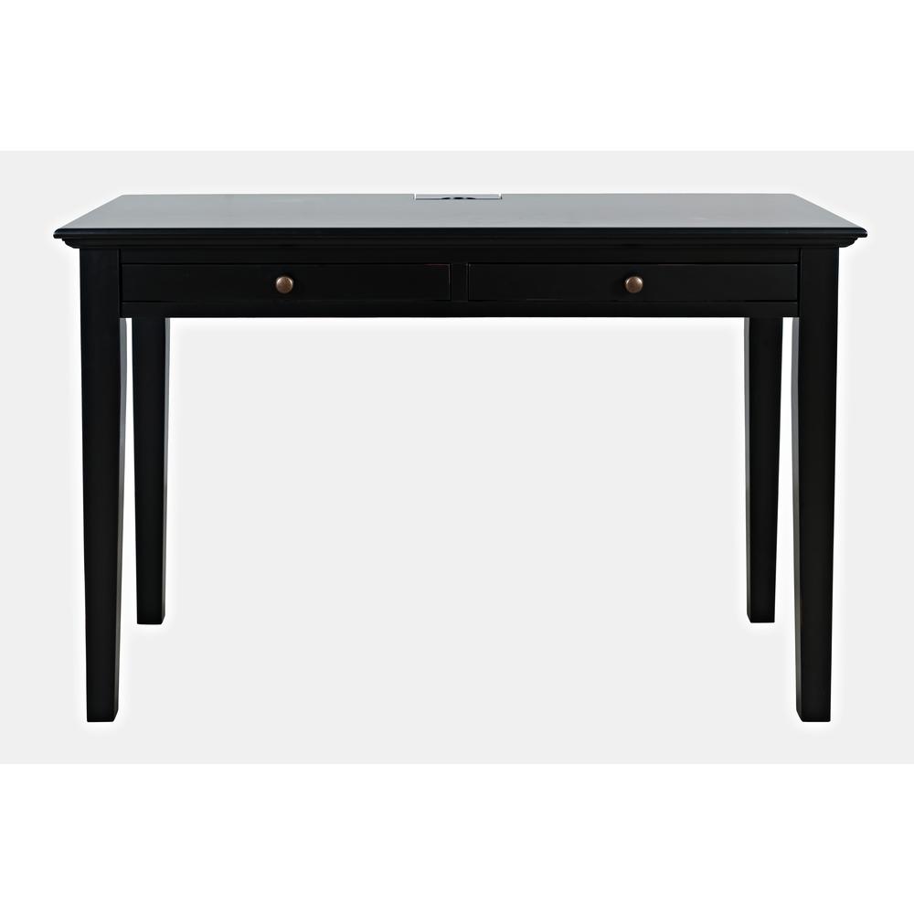 Modern Farmhouse 48" Two Drawer USB Charging Desk. Picture 1