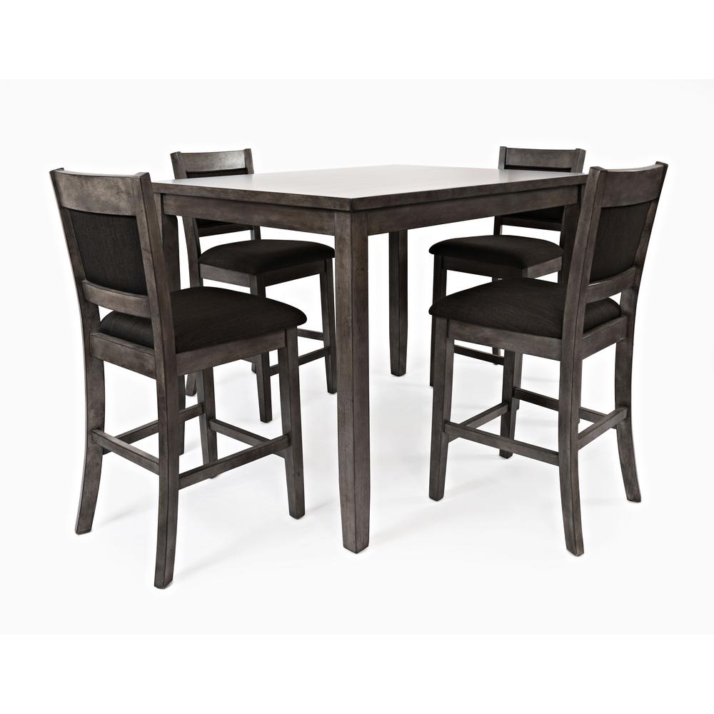 Greyson Heights 5 Pack Dining Set - Counter Height Table with 4 Stools. Picture 1