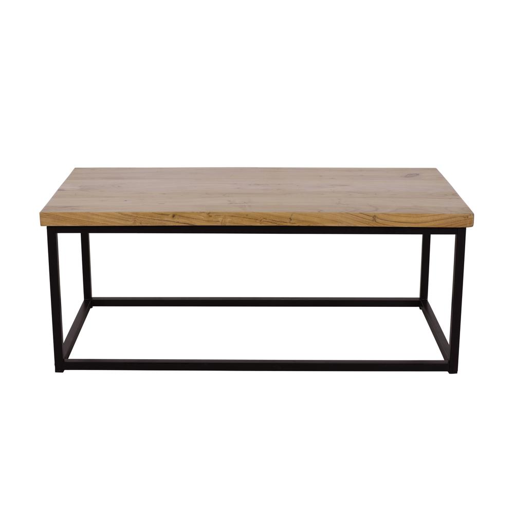 Solid Wood Modern Coffee Table. Picture 1