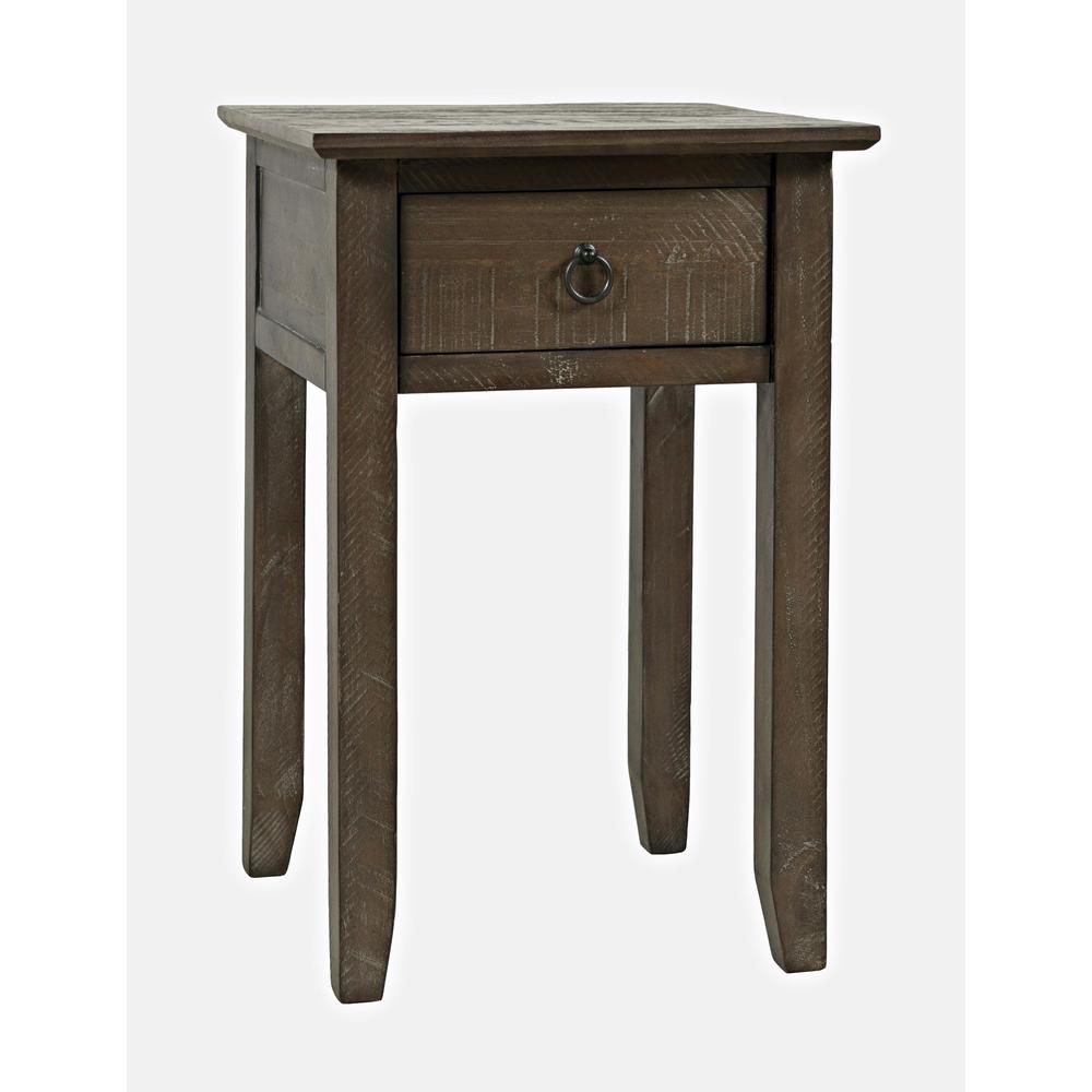 Farmhouse Distressed Pine End Table. Picture 3