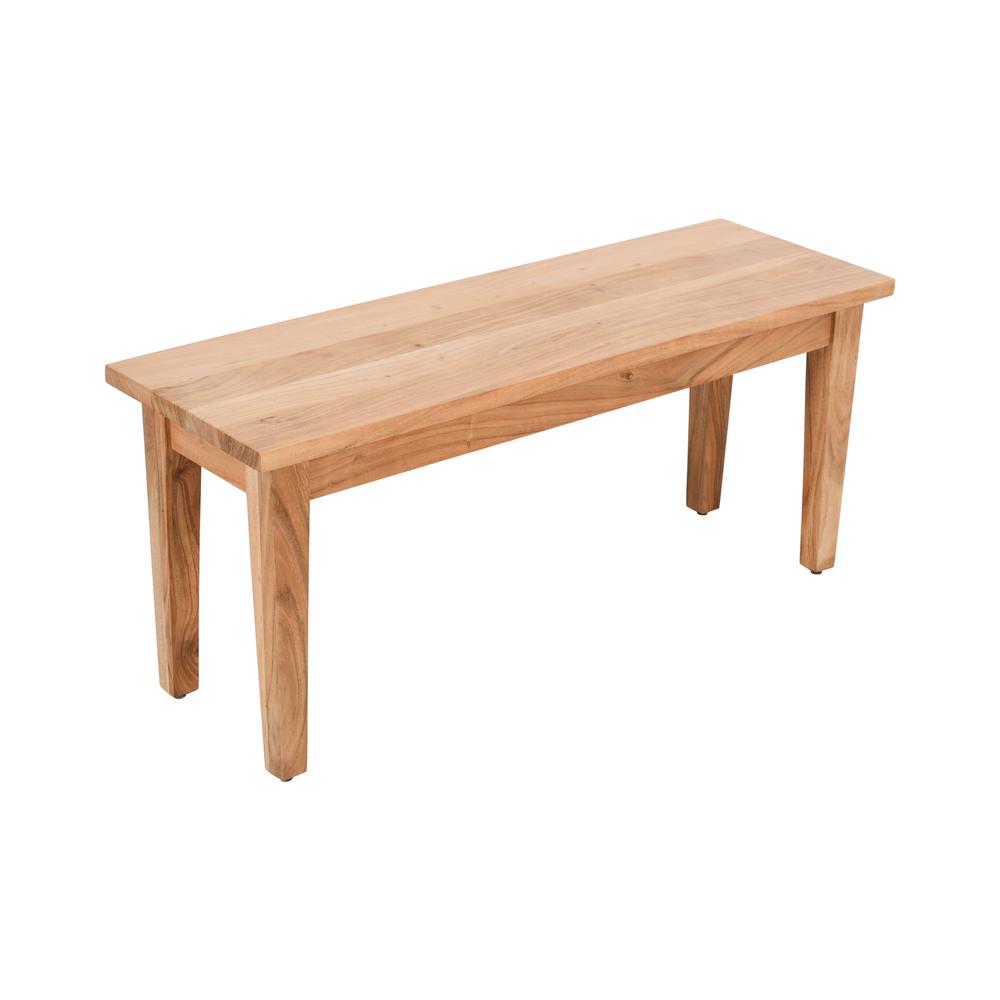 Colby 42" Traditional Classic Solid Hardwood Bench. Picture 6