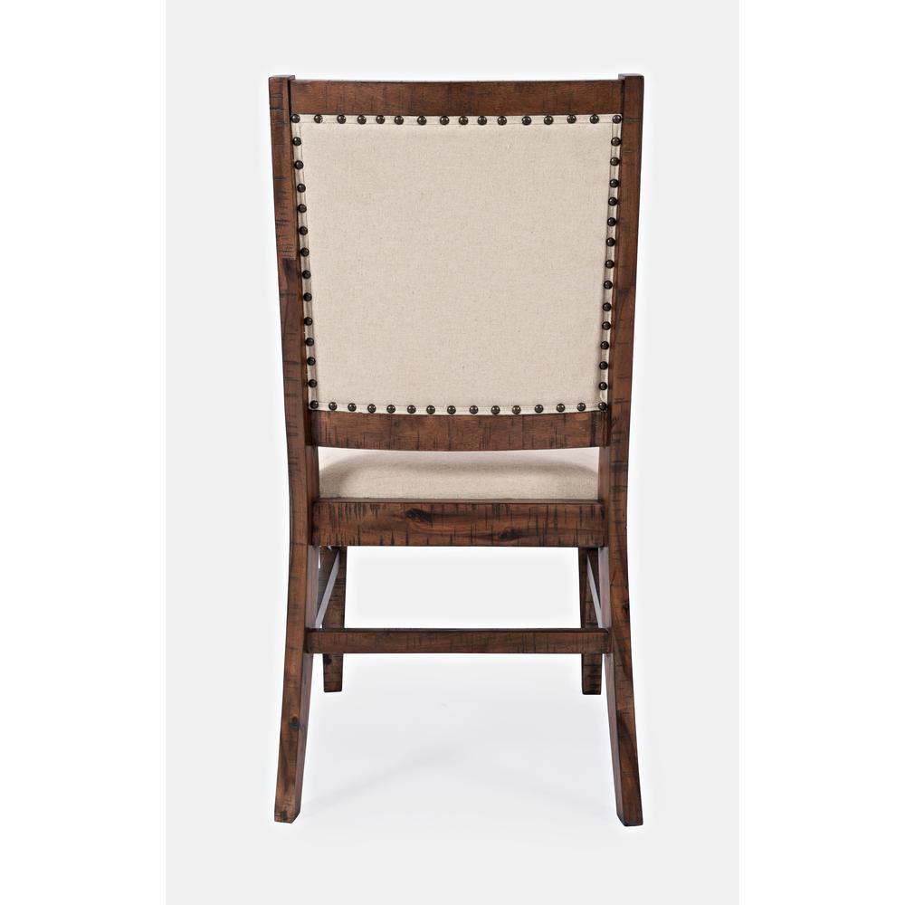 Transitional Solid Wood Upholstered Side Chair (Set of 2). Picture 4