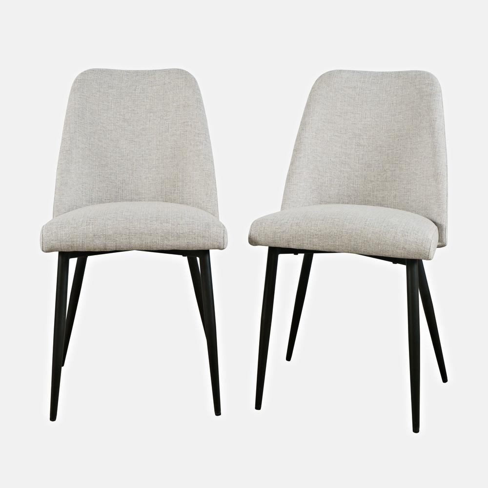 Macey Contemporary Modern Upholstered Dining Chair (Set of 2). Picture 7