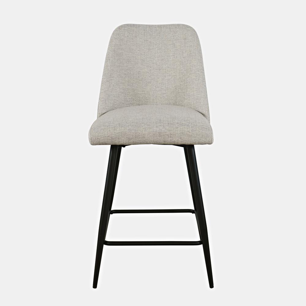 Macey Contemporary Modern Upholstered Counter Barstool (Set of 2). Picture 1