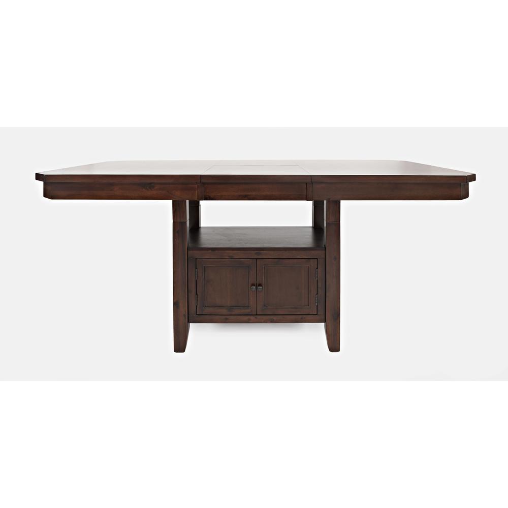Contemporary Adjustable Height 78" Rectangle Dining Table. Picture 1