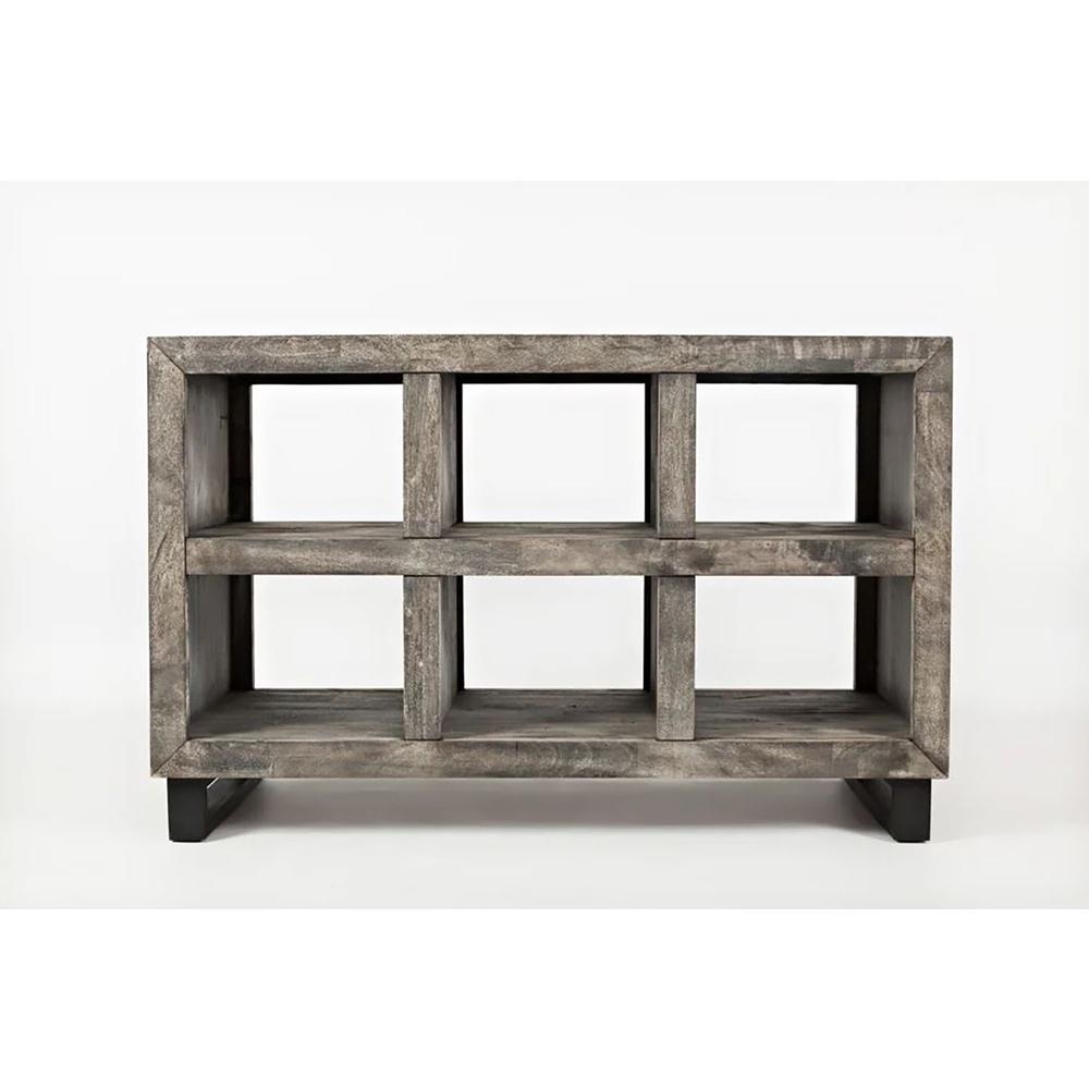 Modern Distressed Solid Wood 47" Sofa Table. Picture 1